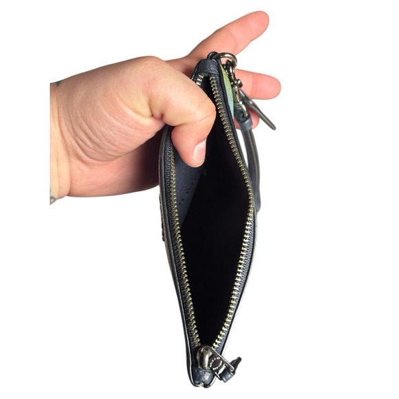 Coach Pouch Leather Multi-Case Women's Multicolor Made in USA Zipper Vintage - Picture 7 of 8